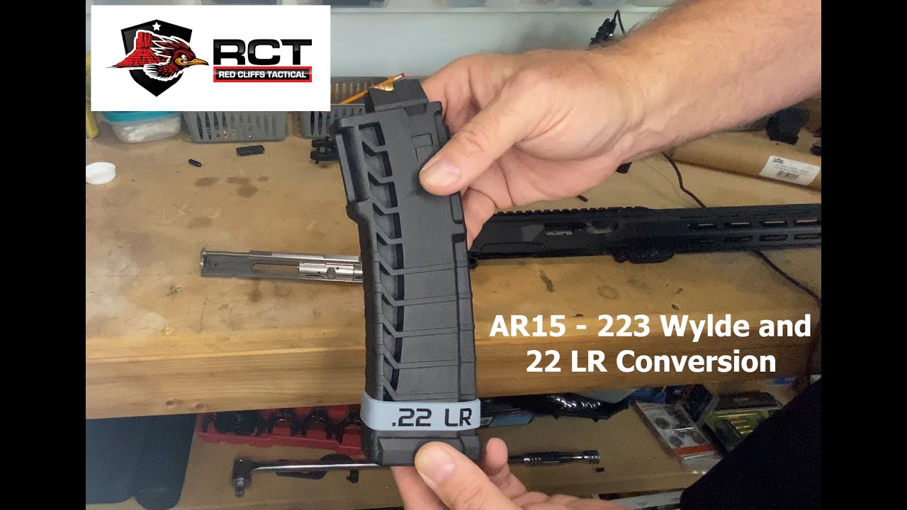 AR15 - 223 Wylde and CMMG 22LR Conversion Kit