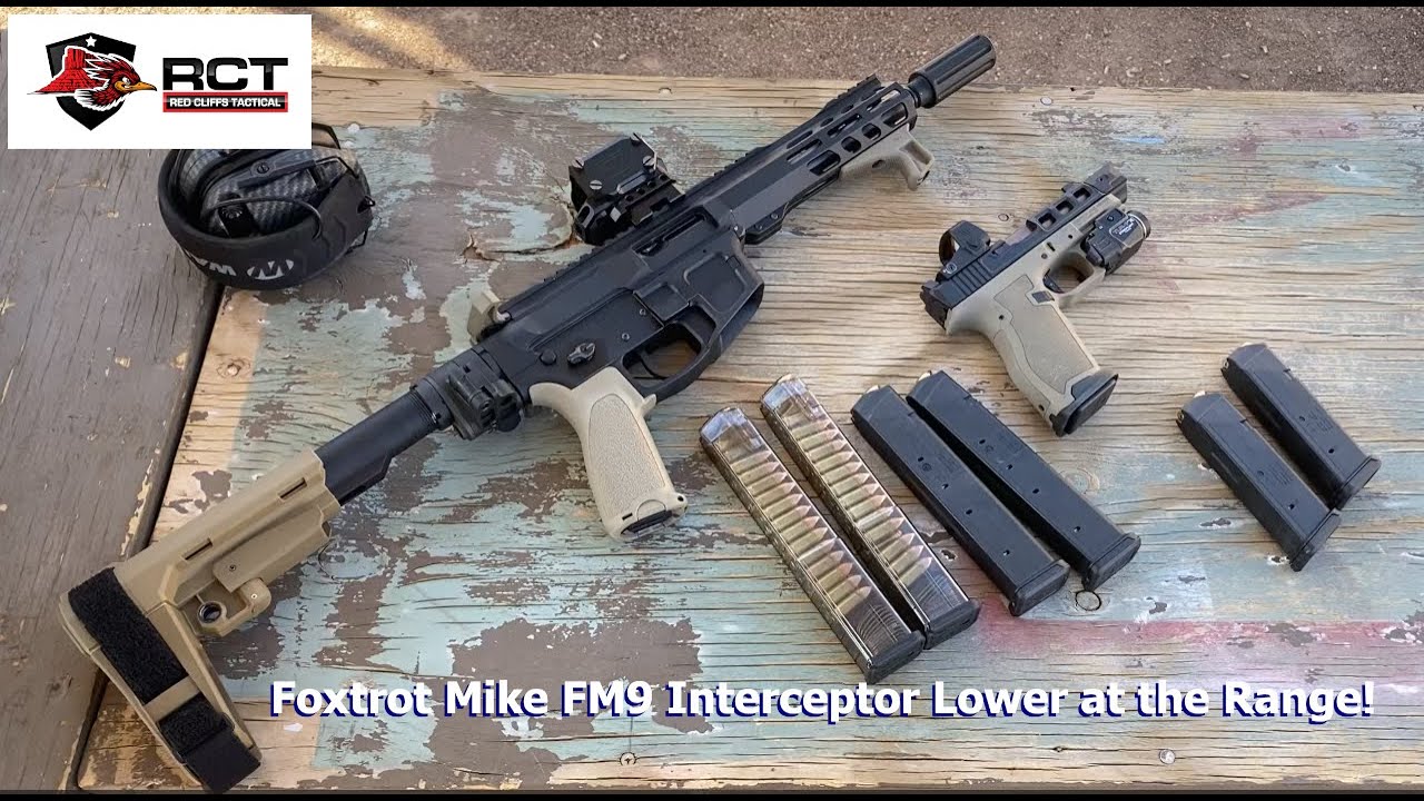 Foxtrot Mike FM9 - AR9 Folding PCC at the Range