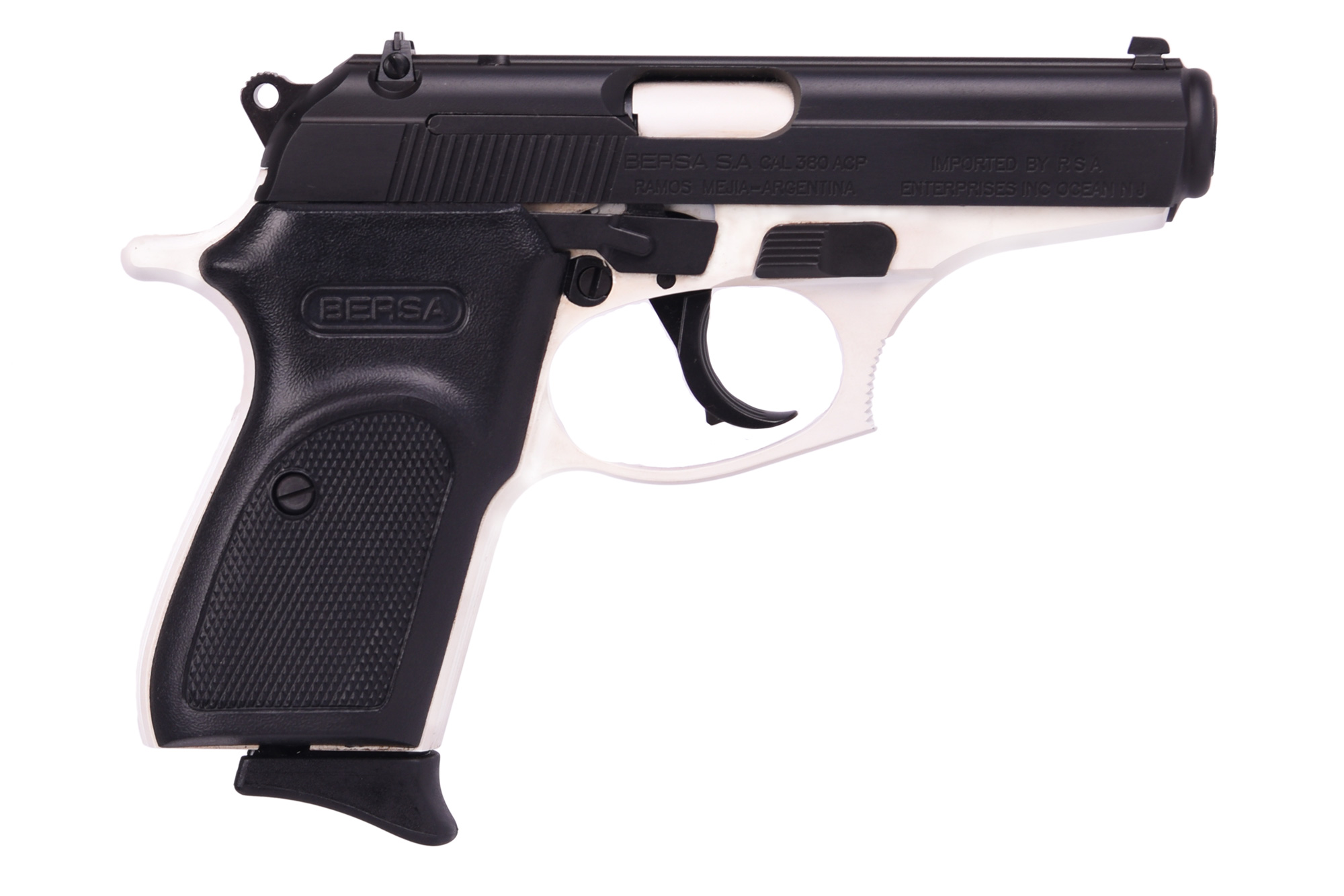 T380Wht8.Jpg Bersa Thunder 380 White/Blk 380Acp # - Red Cliffs Tactical