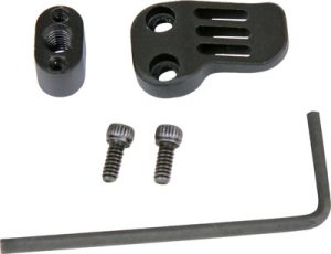 GUNTEC AR EXTENDED MAG CATCH - PADDLE RELEASE BLACK
