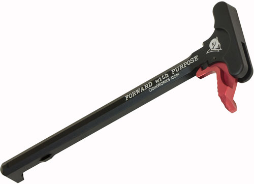 Accchxchred.jpg Odin Extended Charging Handle - Red For Ar-15 - Red Cliffs Tactical