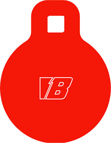 B965_1.Jpg Bash Target Ar500 Gong Target - Round 4&Amp;Quot;-5/16&Amp;Quot; Thick - Red Cliffs Tactical