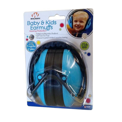BABY & KIDS HEARING PROTECTION EARMUFFS – BLUE