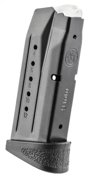 SMITH AND WESSON MAGAZINE M&P9C 12RD FING REST