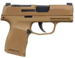 SIG P365 MIC COMP 9MM 3.1" - XRAY3 OPT RDY (2)10RD COYOTE