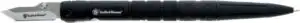 S&W FOLDING PEN KNIFE 1.6" BLD - 7.6" LONG ALUMINUM BLACK