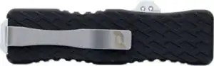 SCHRADE KNIFE UPROAR D/A OTF - 3" D2 BAYONET POINT BLACK/SS