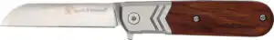 S&W KNIFE ROSEWOOD EXECUTIVE - BARLOW 2.75" FOLDING BLADE