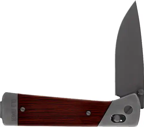 OLD TIMER KNIFE FRONTIER PIVOT - LOCK 3.1" FOLDER ROSEWOOD - Image 2
