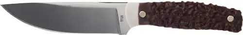 UNCLE HENRY KNIFE NEXT GEN - STAGLON 4.6" BLD W/LTHR SHTH