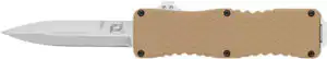 SCHRADE KNIFE UPROAR D/A OTF - 3" D2 BAYONET POINT FDE/SS