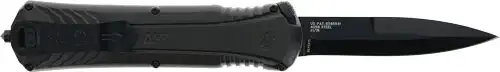 S&W M&P OTF 3.5" SINGLE EDGE - SPEAR POINT BLACK/GRAY