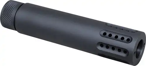 GUNTEC SLIP OVER BARREL SHROUD - MULTI PORT MUZZLE BRAKE 308