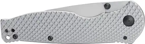 SOG KNIFE FLASH FL STONE WASHD - 3.44" CLIP POINT SS HANDLE - Image 2