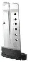 S&W MAGAZINE M&P9 SHIELD 8RD - W/MAG EXTENSION S/S-BLACK