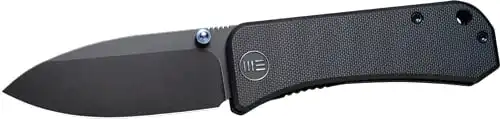 WE KNIFE BANTER 2.9" BLACK G10 - /BLACK STONEWASHED S35VN