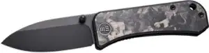 WE KNIFE BANTER 2.9" MARBLE - CARBON FIBER/BLACK STONEWASH