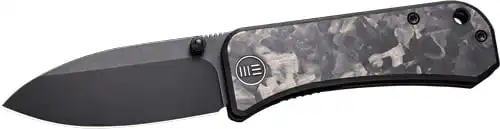 WE KNIFE BANTER 2.9" MARBLE - CARBON FIBER/BLACK STONEWASH