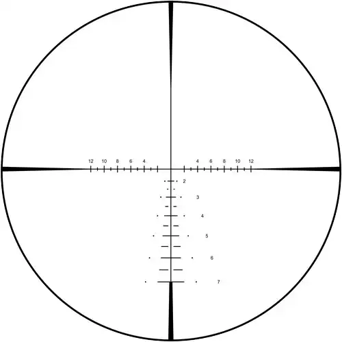 BURRIS SCOPE SIGNATURE HD - 5-25X50 SF FFP 6.5CM RETICLE - Image 2