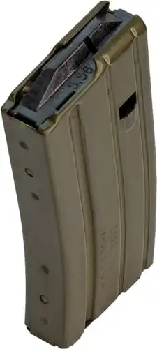 CPD MAGAZINE AR15 5.56X45 20RD - OD GREEN ALUMINUM