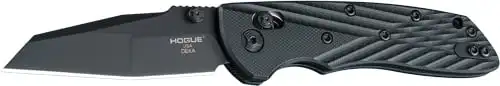 HOGUE DEKA 3.25" ABLE LCK FLDR - WHARNCLIFFE G-10 FRME BLACK