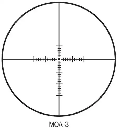 SIGHTRON SCOPE S-TAC 3-16X42 - MOA-3 TARGET KNOBS 30MM SF - Image 2