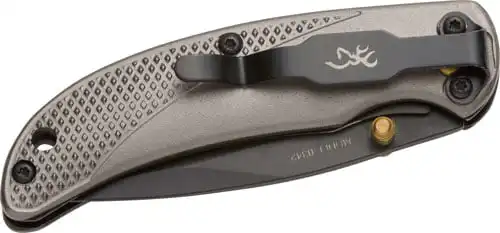 BROWNING KNIFE PRISM III FLDNG - HUNTER 2.38" BLK/CARBON GRAY