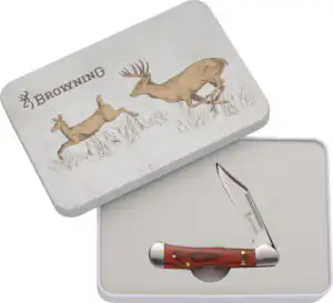 BROWNING KNIFE 2026 WHITETAIL - ART W/GIFT TIN