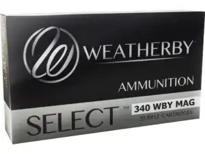 WEATHERBY 340WBY 225GR HORNADY INTERLOCK