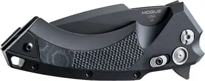 HOGUE X5 3.5" FOLDER SPEAR - POINT BLADE ALUM/G-MASCUS BLK - Image 3