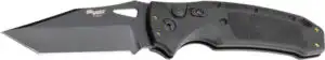 HOGUE K320A NITRON 3.5" AUTO - FOLDER TANTO BLADE POLY BLK