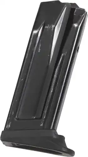 HK MAGAZINE P2000SK 40SW 9RD - BLACK STEEL EXT FLOORPLATE