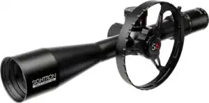 SIGHTRON SCOPE S6 10-60X56 ED - 34MM SIDE WHEEL ILLUM MOA-2FT