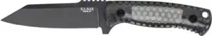 KA-BAR LES GEORGE COOL NAME - 4.62" REVERSE TANTO & SHEATH