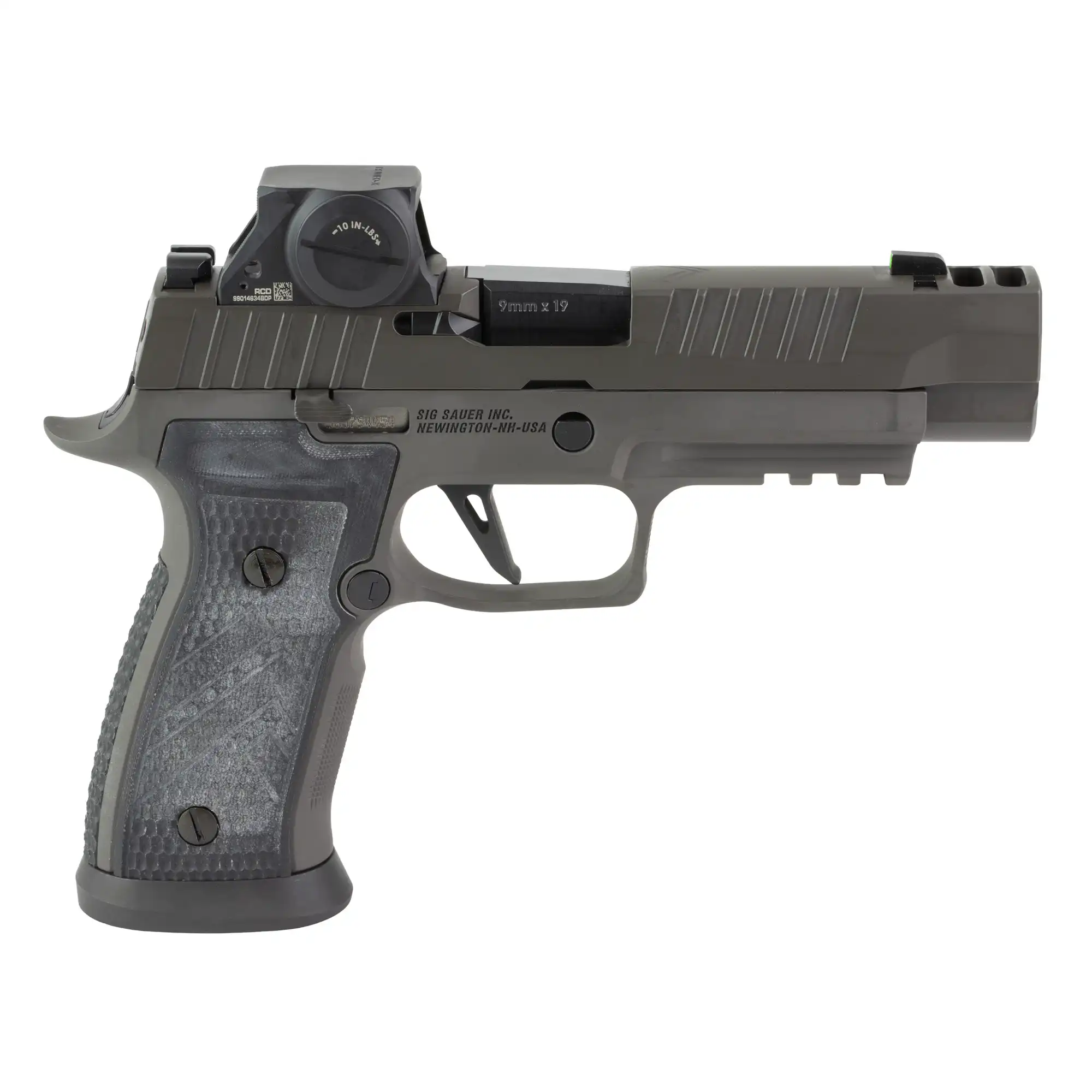 SIG SAUER P320 AXG LEGION 3.9" RX 10+1
