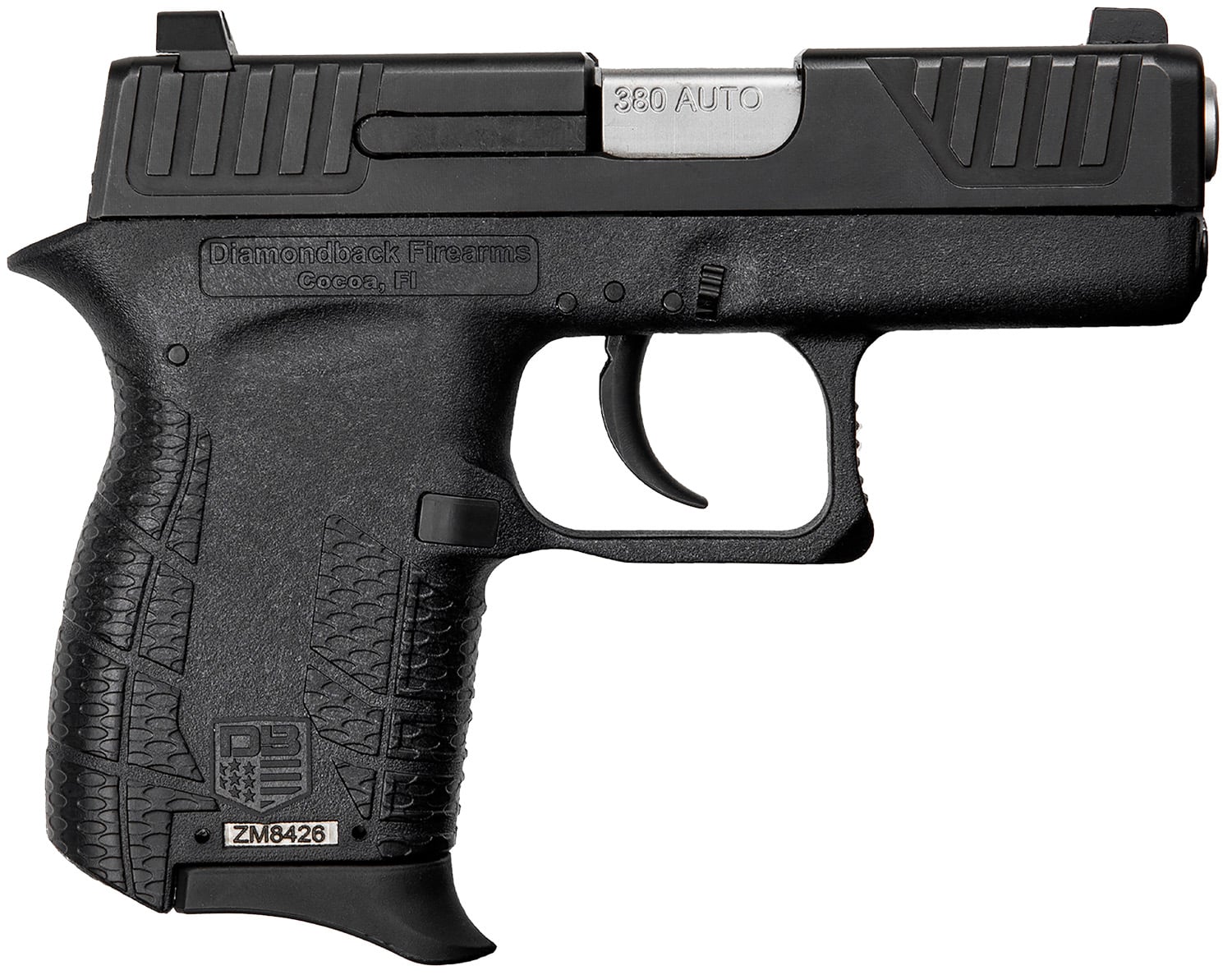 DIAMONDBACK FIREARMS DB380 GEN IV 380ACP BLACK 6+1