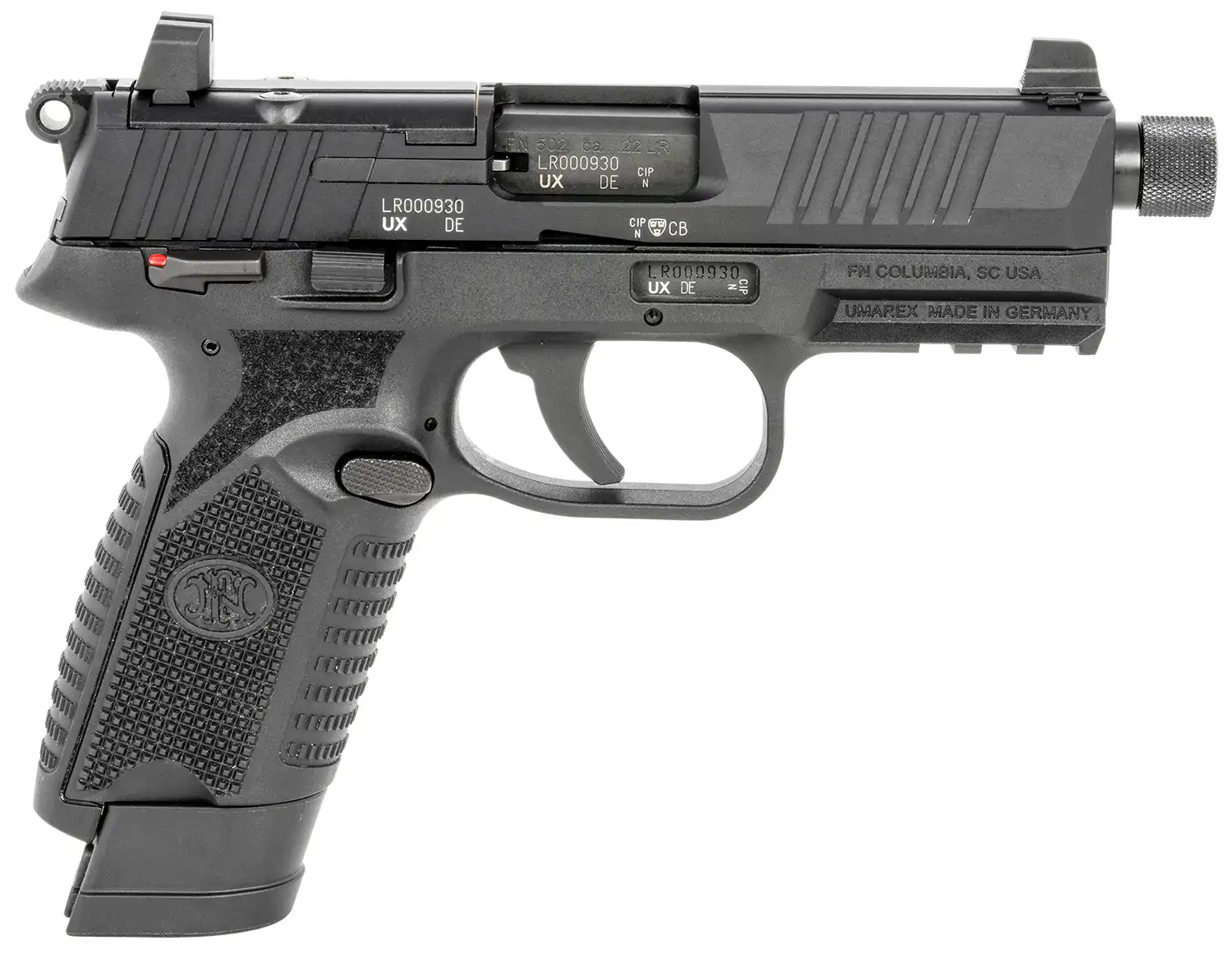 FN 502 TACT 22LR BLK 15+1 TB