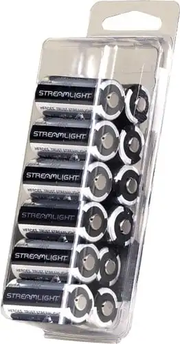STREAMLIGHT CR123A BATTERIES - LITHIUM 12-PACK