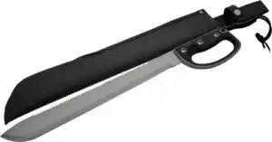 SZCO RITE EDGE 19" RUBBER GRIP - MACHETE 24.75" OVERALL LENGTH