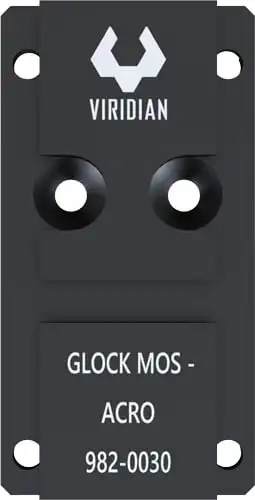 VIRIDIAN RFX44/45 MOUNTING - ADAPTER FOR GLOCK MOS