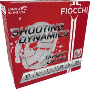 FIOCCHI 12GA 2.75" 1-1/8OZ - #7.5 1280FPS 250RD CASE LOT
