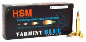 HSM 223 REM 55GR BLITZ KING - 20RD 25BX/CS