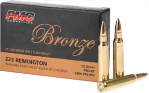 PMC 223 REM 55GR FMJ-BT - 20RD 50BX/CS