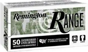 REMINGTON RANGE 380 ACP 95GR - FMJ 50RD 20BX/CS