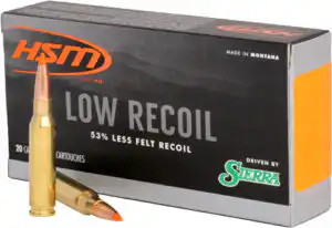 HSM LOW RECOIL 30-06 150GR SP - 20RD 20BX/CS !!