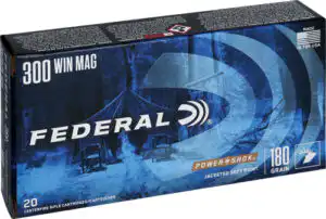 FEDERAL POWER-SHOK 300 WIN MAG - 180GR SP 20RD 10BX/CS