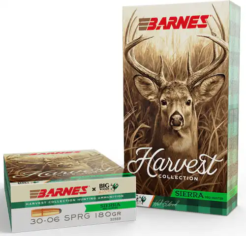 BARNES HARVEST 30-06 SPRG - 180GR RN 20RD 10BX/CS