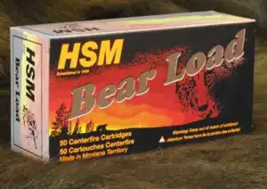 HSM BEAR 357 MAG 180GR RNFP - 50RD 10BX/CS