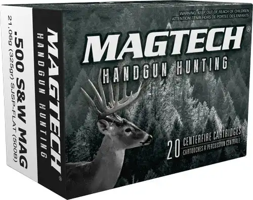 MAGTECH 500 SW MAG 325GR - SJSP-FP 20RD 25BX/CS