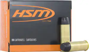 HSM SUBSONIC 500 SW MAG 590GR - HARD CAST LEAD FN 20RD 20BX/CS